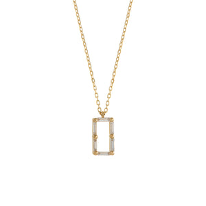 Ouvrir l&#39;image dans le diaporama, Collier Number Ones - 0 en diamants et or 18K jaune / rose / blanc
